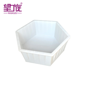 Environmentally Friendly And Energy-Saving Concrete Injected Into A Hexagonal Plastic Mold