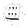 ISO-Certified Plastic Material Recyclable Notch Cover Mold