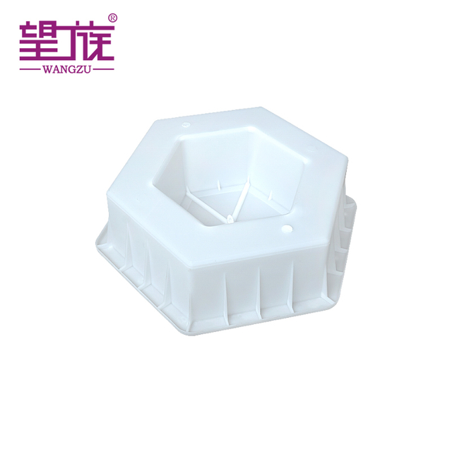 Concrete Floor Tile Mold Hollow Hexagon for Construction