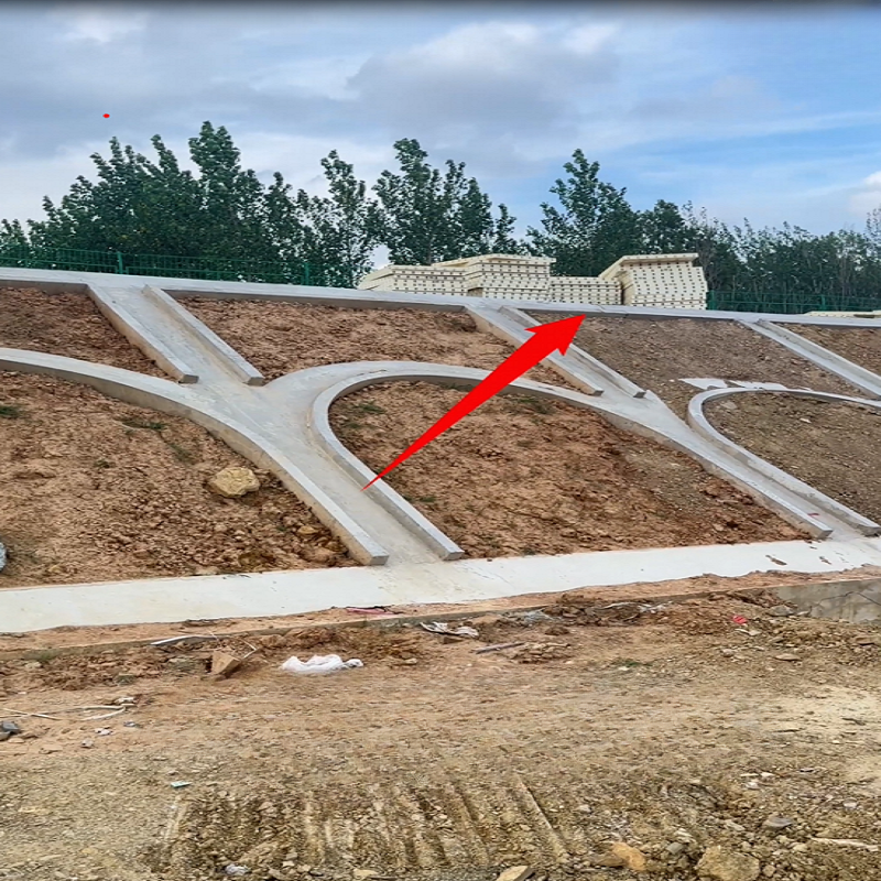 Arch slope protection forming effect