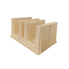 Customizable Three-Slot Cable Trough Plastic Mold