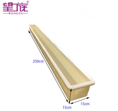 Plastic Concrete Construction Pillar Mold for the fence use