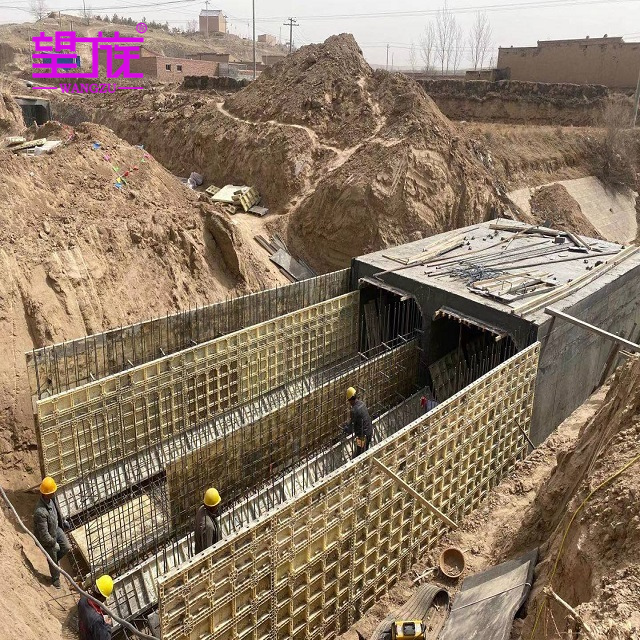 WANGZU Modular Plastic Formwork for Single/Dual-Chamber Utility Tunnel Construction