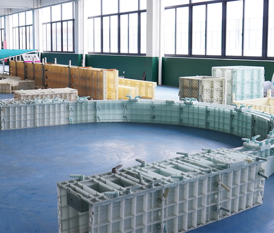 high-strength column concrete formwork