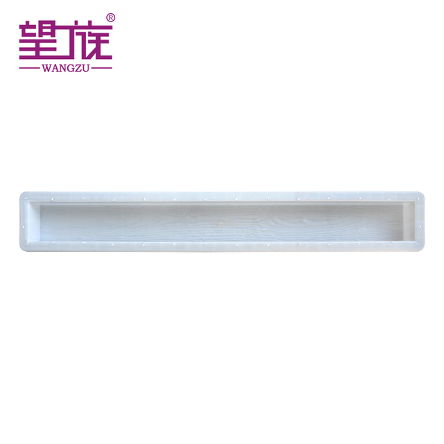 Wood-grain plastic cover plate for the street pavement