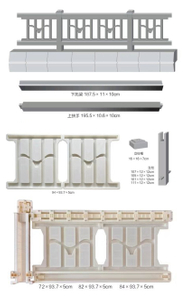 Durable Plastic Injection Mold for Sailing Guardrail Decorations