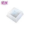 Hollow brick plastic mold for the street pavement