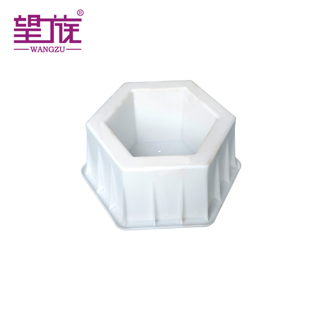 Plastic Curb Concrete Mold Planar Hexagonal Plastic