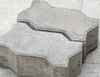 Premium Formwork Concrete Cogged Brick Pattern Pavement Plank Paving Injection Mold