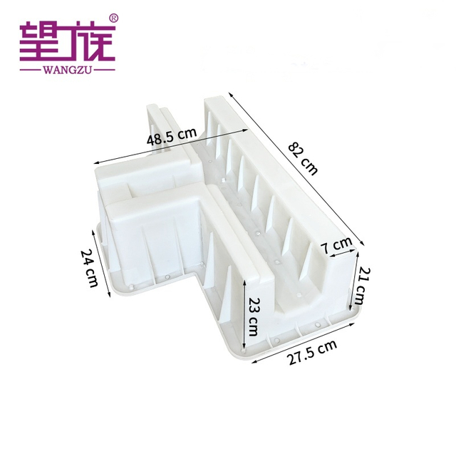 Environmental-Friendly Recyclable Concrete Injection Cable Trough Plastic Mold