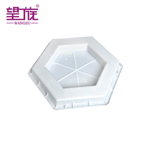 Hollow Hexagonal Plastic Floor Tile Mold