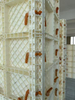Easy-to-assemble building plastic formwork