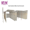 WANGZU Modular Plastic Formwork for Single/Dual-Chamber Utility Tunnel Construction