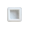 Hollow brick plastic mold for the street pavement