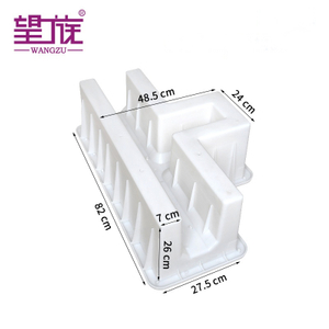 Environmental-Friendly Recyclable Concrete Injection Cable Trough Plastic Mold