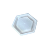 Versatile Hollow Hexagonal Plastic Mold for Decorative Tiles