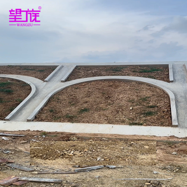 WANGZU Arch Skeleton Plastic Formwork | Custom Radius Arch Mold for Railway Slope & Highway Embankment