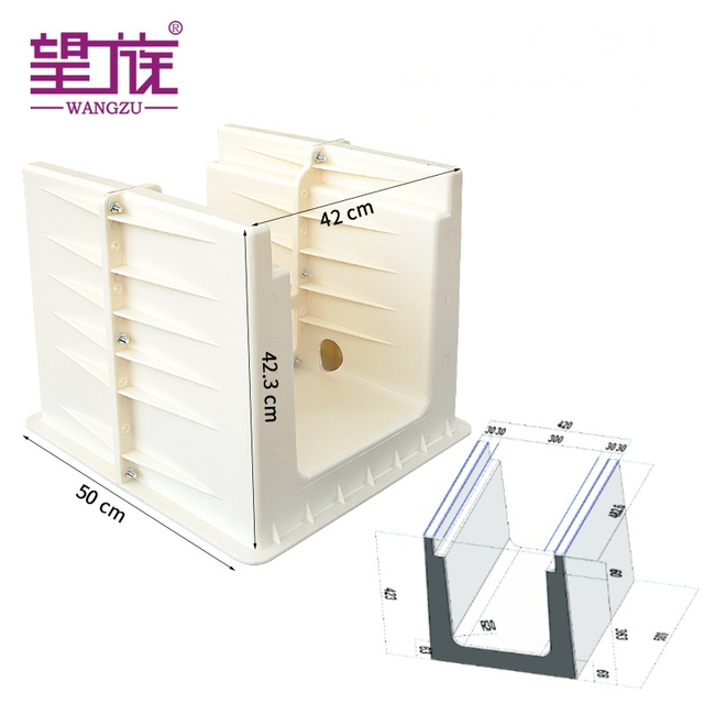 Environmental Protection Concrete Injection Split-Type Cable Trough Plastic Mold