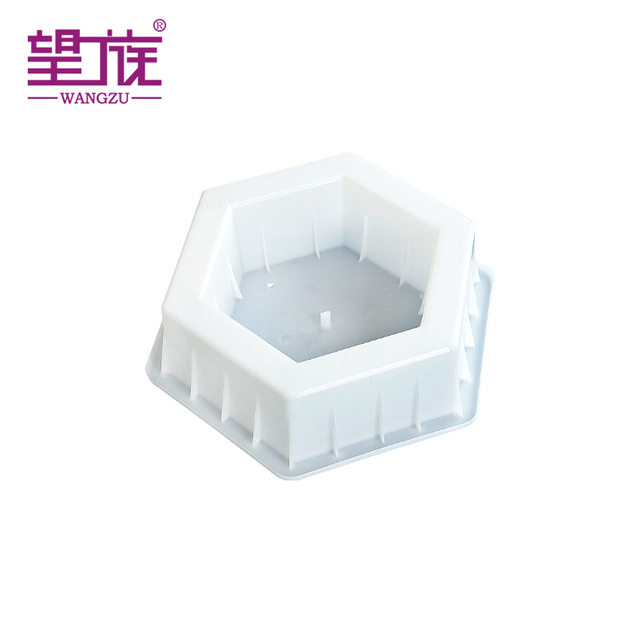 Concrete Floor Tile Mold Hollow Hexagon for Construction