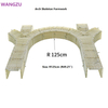 WANGZU Arch Skeleton Plastic Formwork | Custom Radius Arch Mold for Railway Slope & Highway Embankment