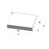 Professional Plastic Mold for Gap Cover Plates Used in Road Construction