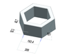Concrete Floor Tile Mold for The Municipal Engineering
