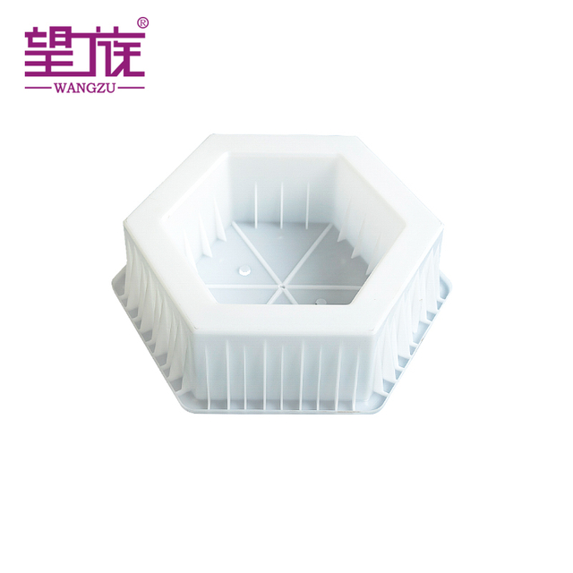 Concrete Cement Paver Mold Hollow Hexagonal Plastic Mold