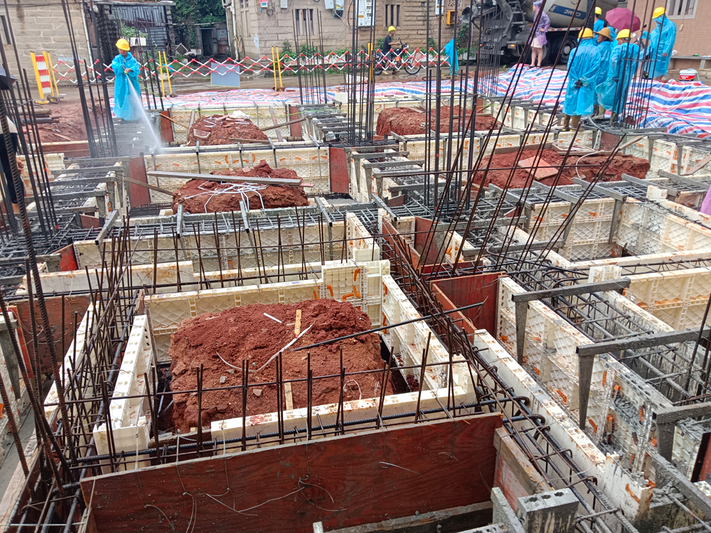 Plastic Modular Formwork System