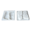 Small and durable footprint shape plastic prefabricated components