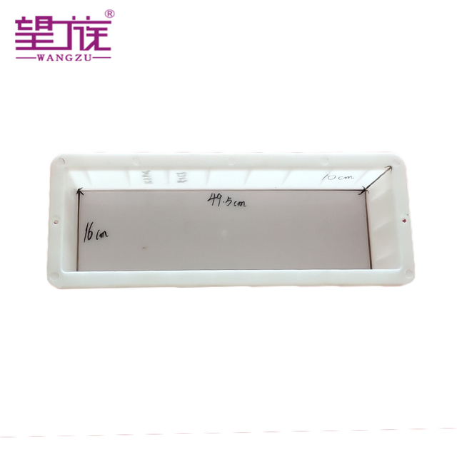 High-Precision Flat Stone Plastic Injection Mold for Construction