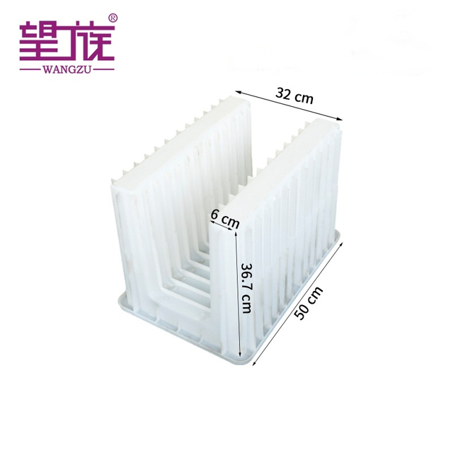 PP Material Split-Type Double-Slot Cable Trough Mold
