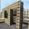 Modular Reusable Plastic Concrete Formwork Panel with Adjustable Connectors